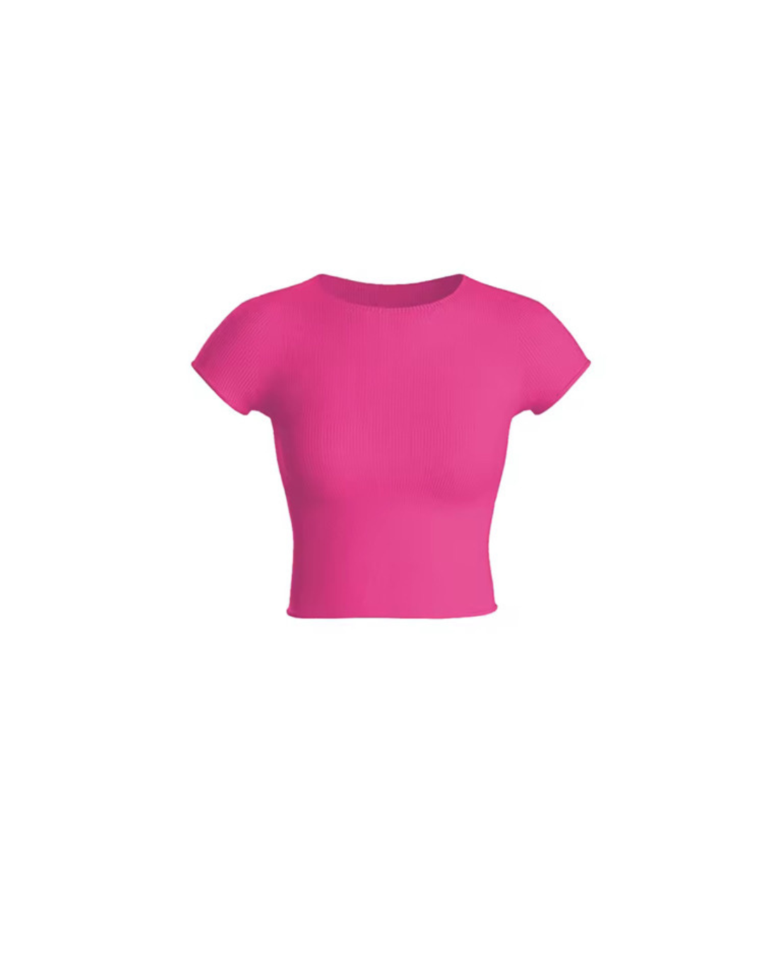 NW RIBBED SHORT SLEEVE