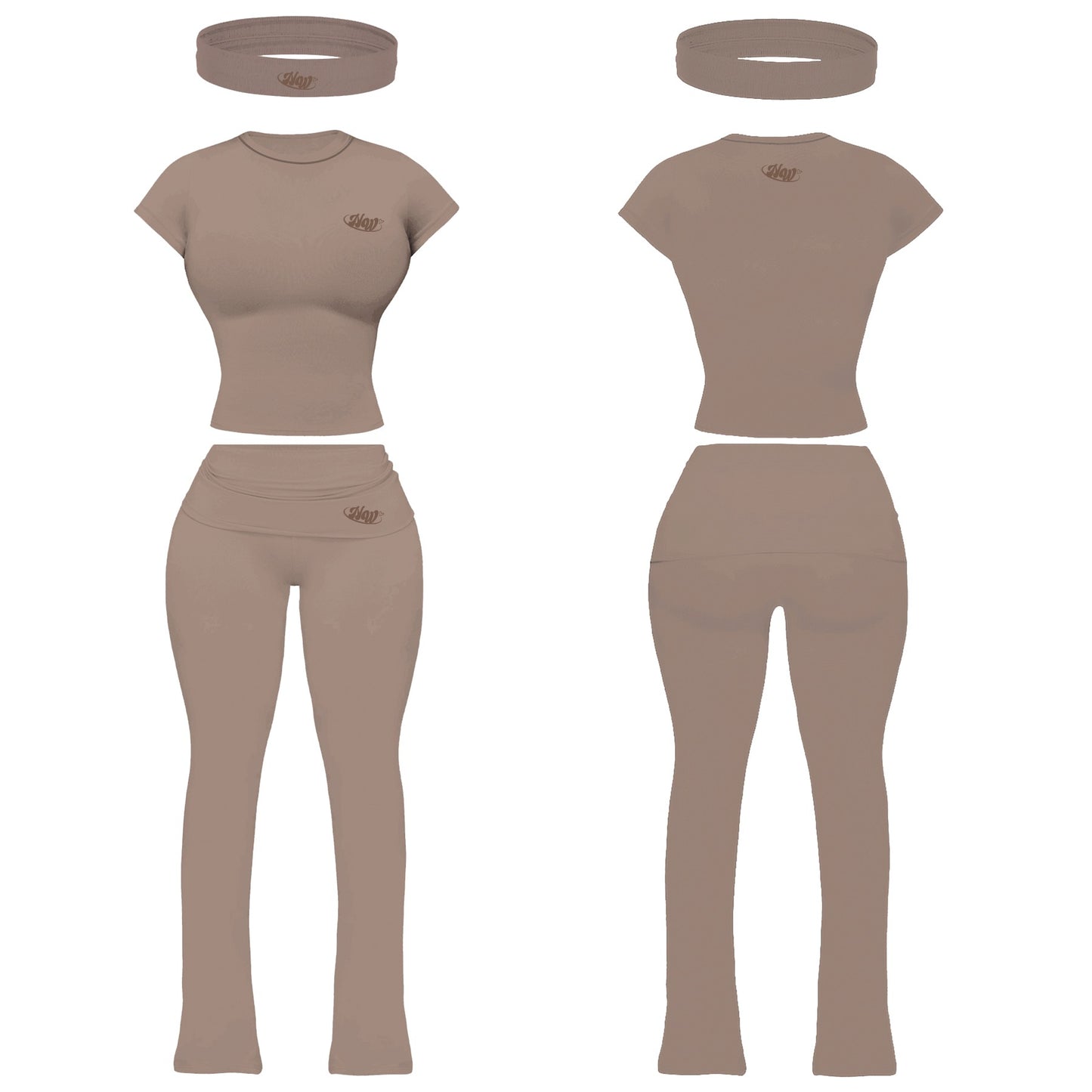 CAMEL ACTIVEWEAR SET