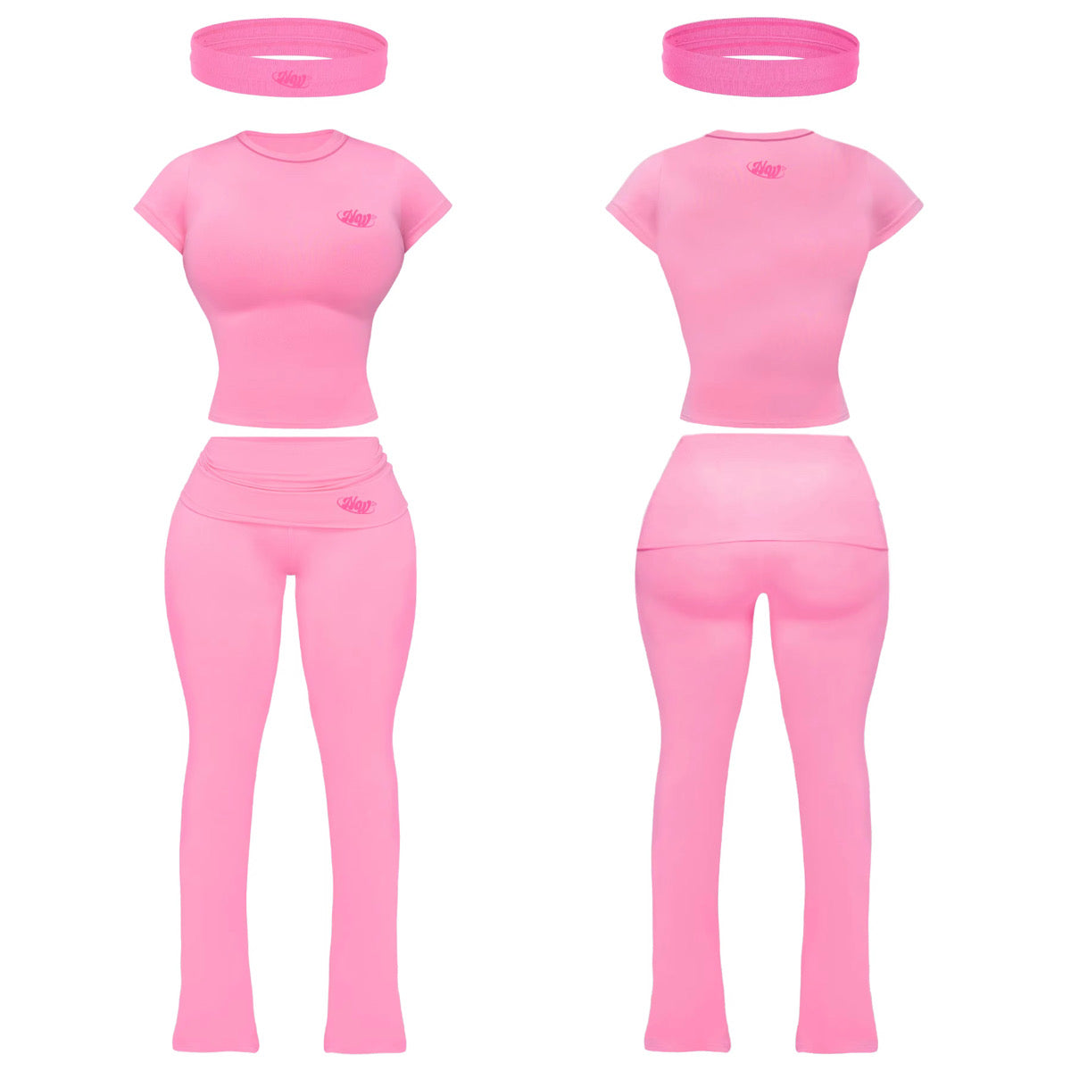 BUBBLEGUM ACTIVEWEAR SET