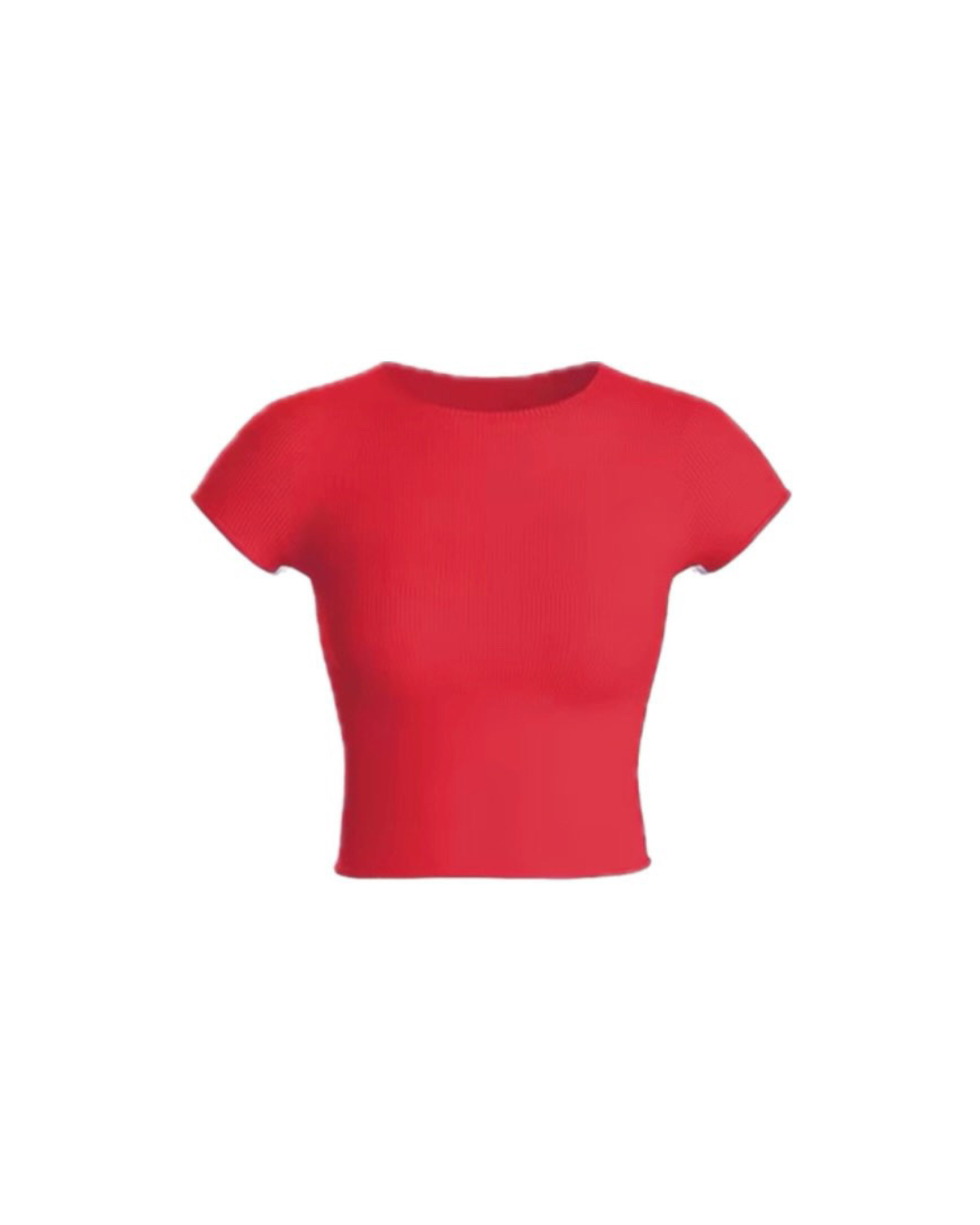 NW RIBBED SHORT SLEEVE