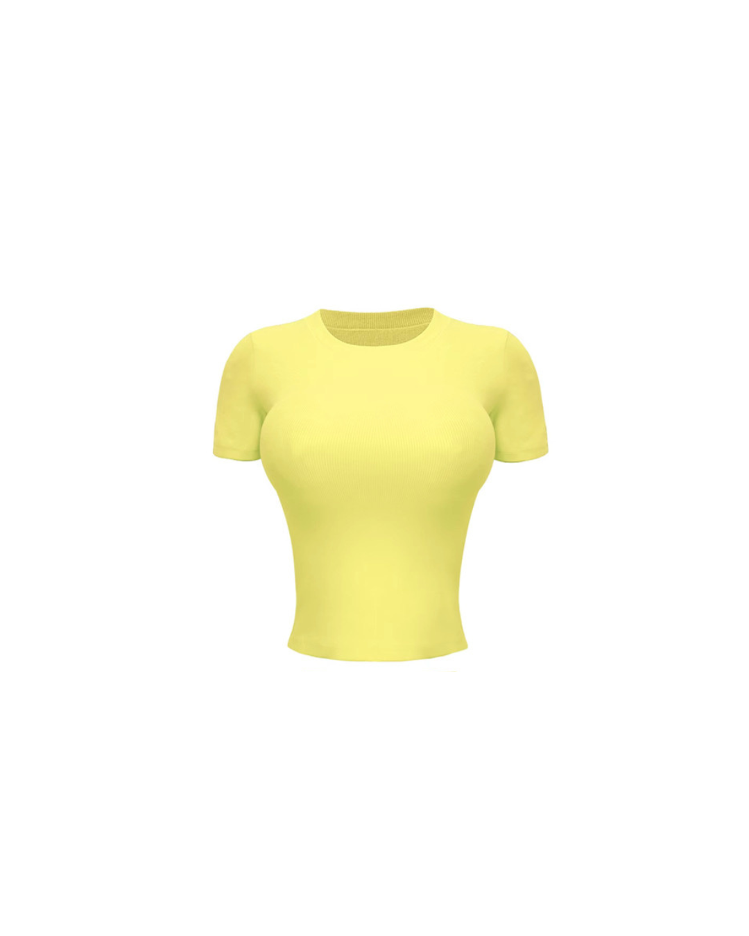 NW RIBBED SHORT SLEEVE