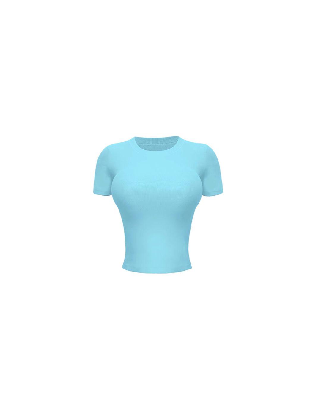 NW RIBBED SHORT SLEEVE