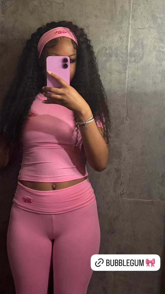 BUBBLEGUM ACTIVEWEAR SET
