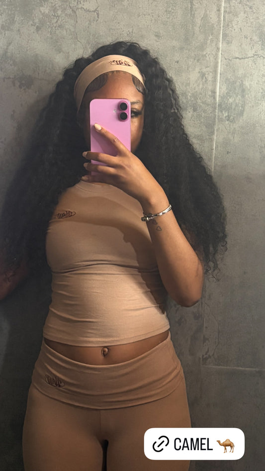 CAMEL ACTIVEWEAR SET